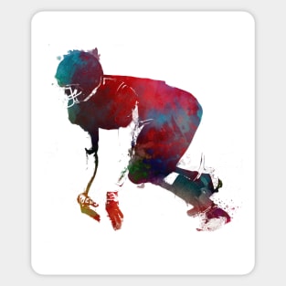 American football player #football #sport Sticker